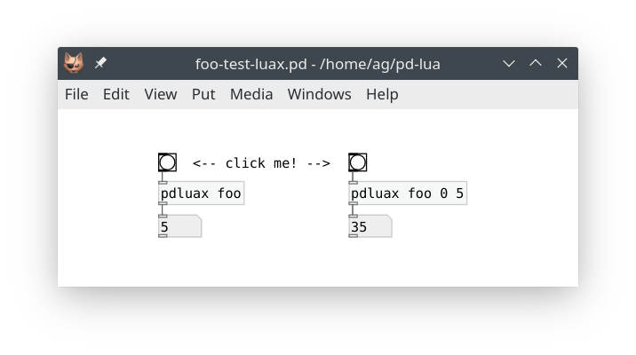 pdluax example