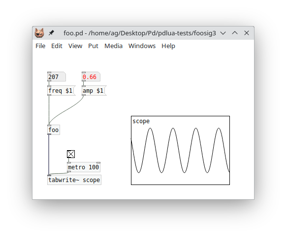 Generating a signal