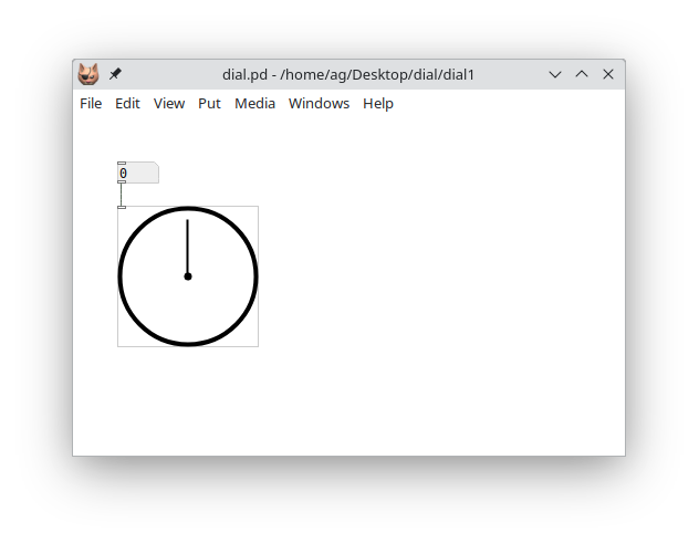 A basic dial